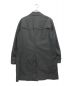 ISSEY MIYAKE (イッセイミヤケ) 比翼ステンカラーコート ブラック サイズ:4：10000円
