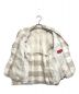 中古・古着 KENZO (ケンゾー) リネン3Bジャケット アイボリー サイズ:2：8000円
