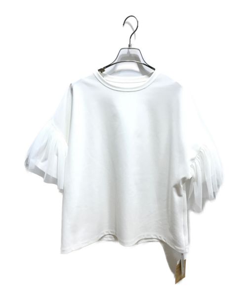 BEARDSLEY（ビアズリー）BEARDSLEY (ビアズリー) ブラウス ホワイト サイズ:Fの古着・服飾アイテム