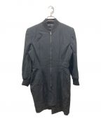 COMME des GARCONSコムデギャルソン）の古着「ジャケットデザインコート」｜ブラック