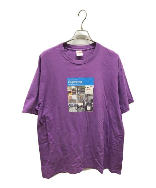 SUPREME（シュプリーム）SUPREME (シュプリーム) Tシャツ パープル サイズ:XLの古着・服飾アイテム