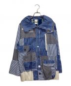 中古・古着通販】MACARONIC (マカロニック) パッチワークジャケット 