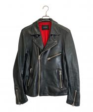 nano・universe (ナノ・ユニバース) ライダースジャケット ブラック サイズ:L