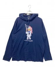 POLO RALPH LAUREN (ポロ・ラルフローレン) ポロベアパーカー ネイビー サイズ:XL