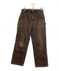CarHartt (カーハート) ペインターデニムパンツ ブラウン サイズ:W32
