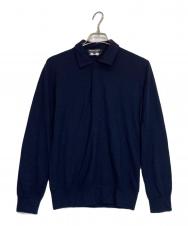 COMME des GARCONS HOMME DEUX (コムデギャルソン オム ドゥ) ポロシャツ ネイビー サイズ:S