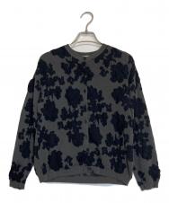 LE CIEL BLEU (ルシェルブルー) Flower Jacquard Cardigan グレー サイズ:S