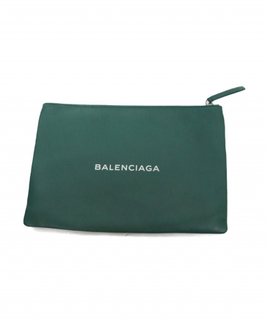 [中古]BALENCIAGA(バレンシアガ)のメンズ バッグ ロゴクラッチバッグ