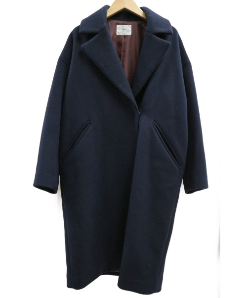 中古 古着通販 Iena イエナ Mantecoオーバーチェスターコート ネイビー サイズ 34 ブランド 古着通販 トレファク公式 Trefac Fashion
