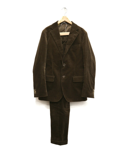 中古 古着通販 Only オンリー コーデュロイ3bセットアップスーツ ブラウン サイズ 48 8 0122 73 407 Duca Visconti ブランド 古着通販 トレファク公式 Trefac Fashion