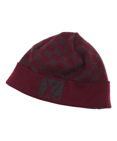中古 古着通販 Louis Vuitton ルイ ヴィトン ダミエ ボネ プティニット帽 ボルドー ブランド 古着通販 トレファク公式 Trefac Fashion