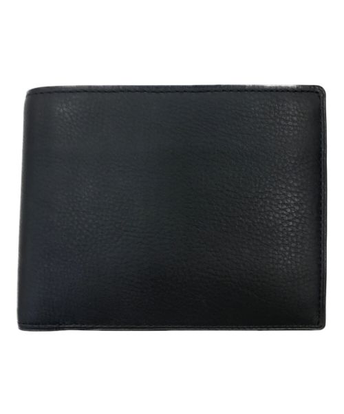 GANZO（ガンゾ）GANZO (ガンゾ) 小銭入れ付二つ折り財布 ブラックの古着・服飾アイテム