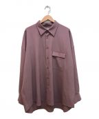 whowhatフーワット）の古着「OPEN COLLAR SHIRT」｜ピンク