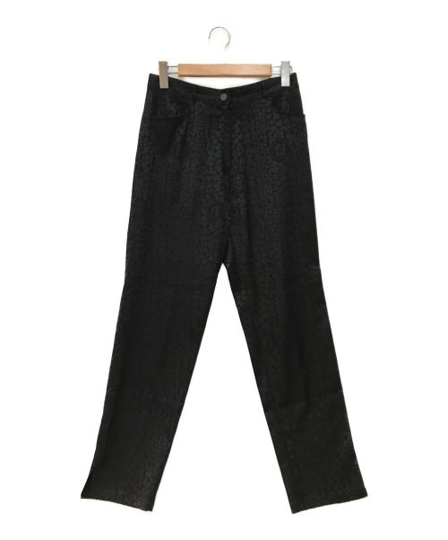 FENDI（フェンディ）FENDI (フェンディ) レオパードパンツ ブラック サイズ:表記なしの古着・服飾アイテム