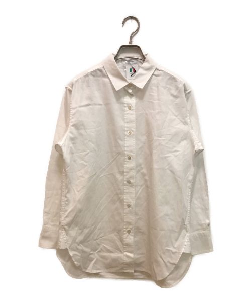 23区（ニジュウサンク）23区 (ニジュウサンク) CANCLINI ベーシック シャツ ホワイト サイズ:36の古着・服飾アイテム