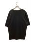 BLACK LABEL CRESTBRIDGE (ブラックレーベル クレストブリッジ) ロゴプリントクルーネックTシャツ　カットソー ブラック サイズ:L：2980円