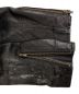 中古・古着 MAISON DE REEFUR (メゾン ド リーファー) ライダースジャケット ブラック サイズ:S：4800円