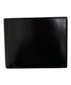 GANZOガンゾ）の古着「コードバン 小銭入れ付き二つ折り財布」｜ブラック
