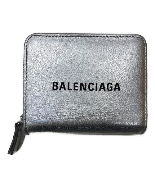 BALENCIAGA（バレンシアガ）BALENCIAGA (バレンシアガ) エブリデイミニウォレット シルバーの古着・服飾アイテム