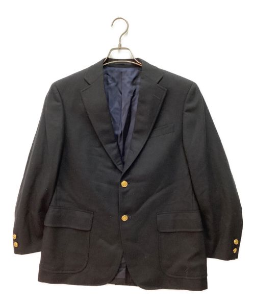J.PRESS（ジェイプレス）J.PRESS (ジェイプレス) 金ボタンテーラードジャケット ブラック サイズ:FREEの古着・服飾アイテム