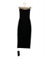 ATON (エイトン) コットンストレッチリブスカート ブラック サイズ:SIZE 2 未使用品：6800円