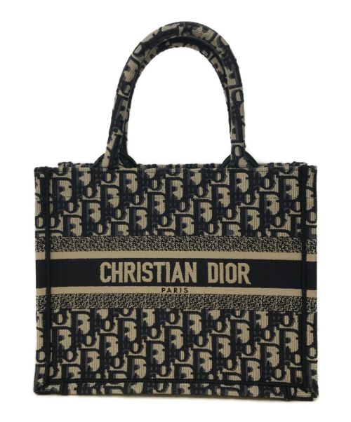 Christian Dior（クリスチャン ディオール）Christian Dior (クリスチャン ディオール) ハンドバッグ ネイビーの古着・服飾アイテム