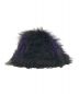Needles（ニードルズ）の古着「Bermuda Hat - Acrylic Fur / Blurred Dot」｜パープル×ブラック