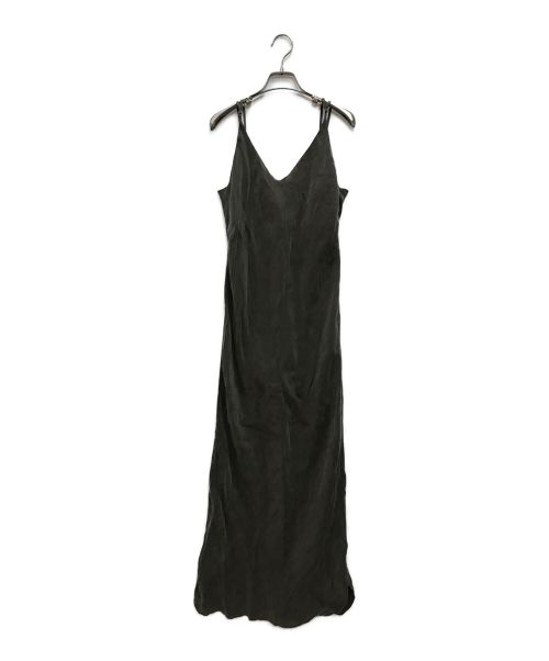 OZMA（オズマ）OZMA (オズマ) Cupra Cami Dress グレー サイズ:Mの古着・服飾アイテム