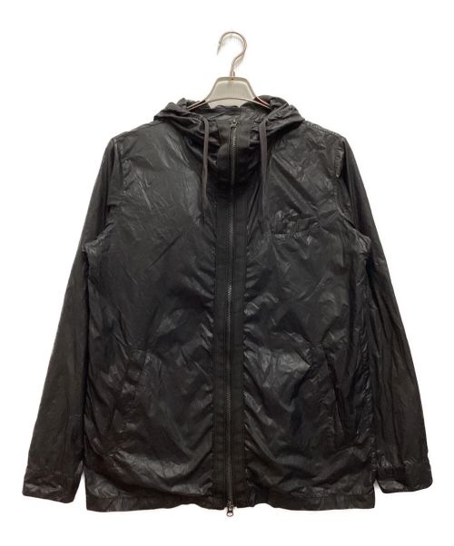 DIESEL（ディーゼル）DIESEL (ディーゼル) ナイロンジャケット　パーカー　ジップ ブラック サイズ:Lの古着・服飾アイテム
