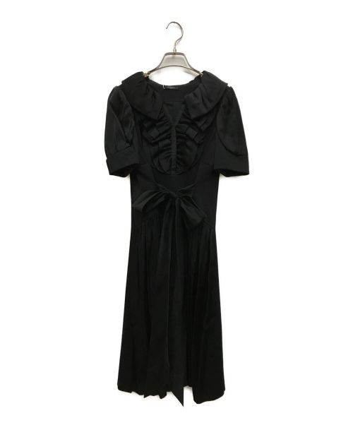 COTTO（コトゥー）COTTO (コトゥー) ドレスワンピース ブラック サイズ:38の古着・服飾アイテム