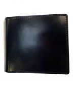 GANZOガンゾ）の古着「シェルコードバン2小銭入れ付き長財布」｜ブラック