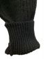中古・古着 oldderby Knitwear (オールドダービーニットウェア) スウェードパッチニット ブラック サイズ:S：7800円