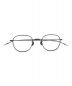 10 eyevan（テン アイヴァン）の古着「アイウェア　眼鏡　メガネ」｜ブラック