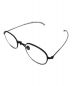 中古・古着 10 eyevan (テン アイヴァン) アイウェア　眼鏡　メガネ ブラック サイズ:47□22-145：43000円