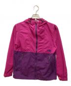 THE NORTH FACEザ ノース フェイス）の古着「Compact Jacket　コンパクトジャケット　ジップアップウィンドブレーカー　ナイロンパーカー」｜ショッキングピンク