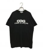 COMME des GARCONSコムデギャルソン）の古着「CDG ロゴプリントTシャツ　半袖カットソー」｜ブラック
