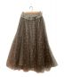 GRACE CLASS (グレースクラス) チュールスカート　シアーロングスカート グレー サイズ:38：7800円