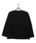 Vivienne Westwood RED LABEL (ヴィヴィアンウエストウッドレッドレーベル) スウェット　裾オーブ刺繍デザインカットソー ブラック サイズ:00：9000円
