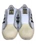 中古・古着 adidas (アディダス) SUPERSTAR LACELESS スーパースター レースレス スリッポン ホワイト サイズ:US11：5800円