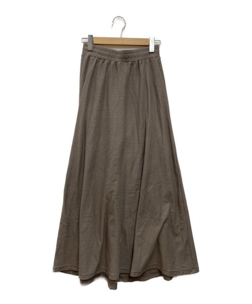 greychord（グレーコード）greychord (グレーコード) コットンフレアロングスカート グレー サイズ:SIZE 0の古着・服飾アイテム