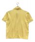 leonard homme (レオナール オム) ポロシャツ　ロゴ刺繍 イエロー サイズ:L：5000円