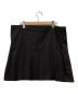 JUNYA WATANABE COMME des GARCONS（(ジュンヤワタナベ コムデギャルソン）の古着「変形プリーツスカート　ミニスカート」｜ブラック