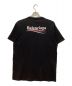 BALENCIAGA (バレンシアガ) キャンペーンロゴTシャツ ブラック サイズ:XS：15800円