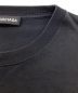 中古・古着 BALENCIAGA (バレンシアガ) キャンペーンロゴTシャツ ブラック サイズ:XS：15800円