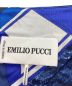 中古・古着 Emilio Pucci (エミリオ プッチ) ノースリーブワンピース ブルー サイズ:38：7800円