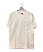 SUPREMEシュプリーム）の古着「Laser Cut S Logo Pocket Tee　エスロゴTシャツ　ポケットTシャツ」｜ホワイト