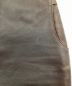 中古・古着 BOTTEGA VENETA (ボッテガベネタ) レザースカート ブラウン サイズ:38：14800円