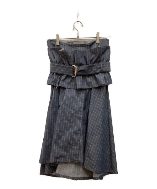 ADORE（アドーア）ADORE (アドーア) ベルト付スカート インディゴ サイズ:Sの古着・服飾アイテム