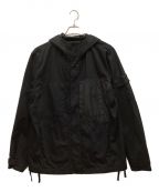 STONE ISLANDストーンアイランド）の古着「Shadow Garment Dyed Raso-R 3-Layer Hooded Jacket」｜ブラック