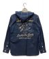 TED COMPANY (テッドカンパニー) デニムシャツ　シャツジャケット　フード　バックデビルプリント インディゴ サイズ:S：5000円